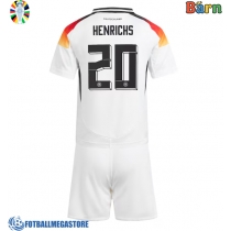 Fotballdrakt Barn Tyskland Benjamin Henrichs #20 Hjemmedraktsett EM 2024 Kortermet (+ Korte bukser)